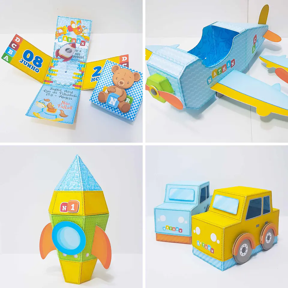 Arquivo de Corte Kit Brinquedos 3