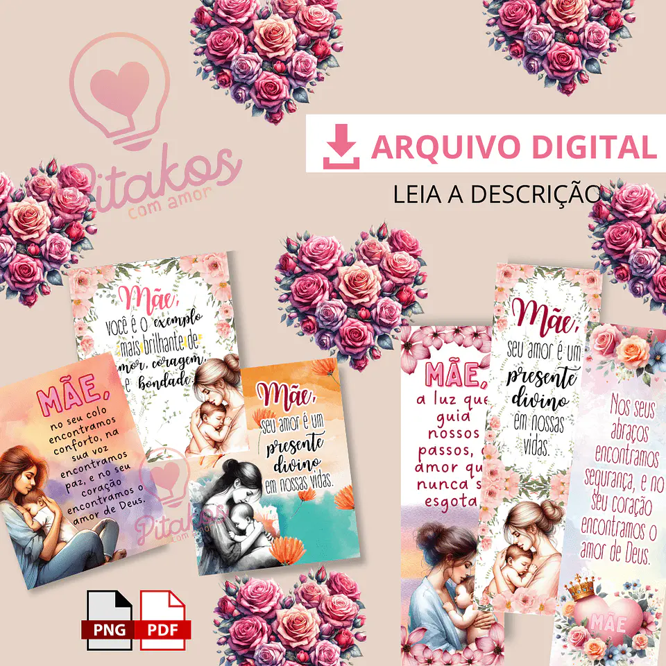 Arquivo de Corte Kit Mimos Dia das Mães 1
