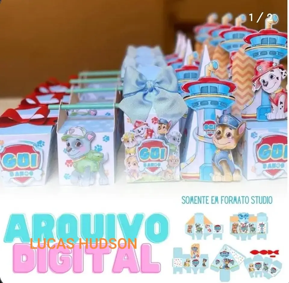 Arquivo de Corte Festa Pronta Patrulha Canina 1