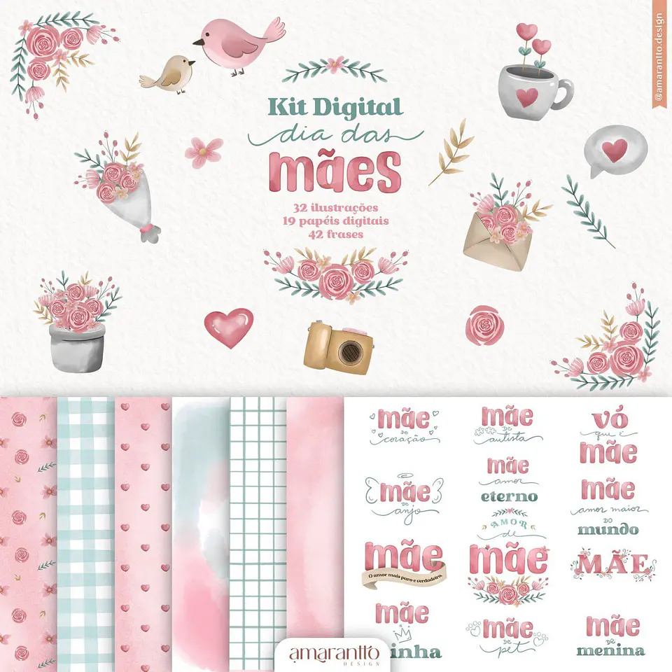Kit Digital Dia das Mães 1