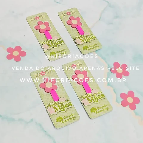 Arquivo de Corte Card Lixa  Dia das Mães