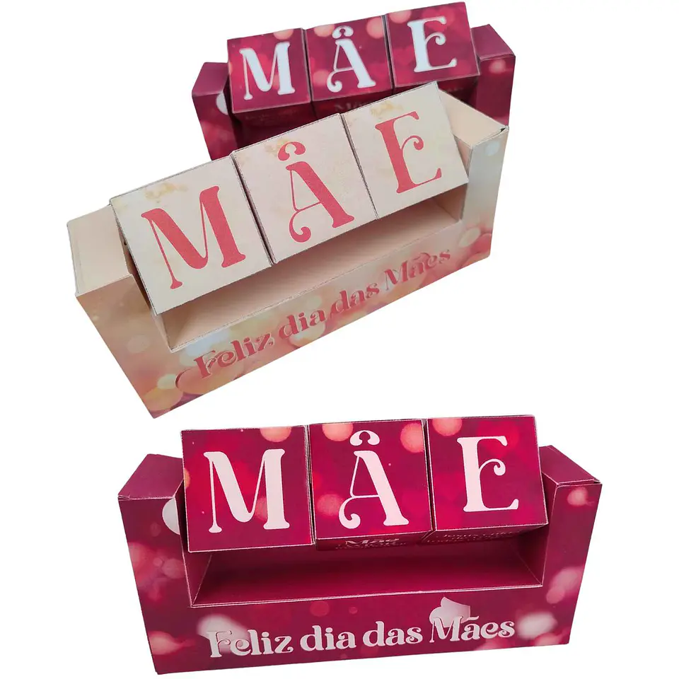 Arquivo de Corte Display de Mesa  Dia das Mães 1