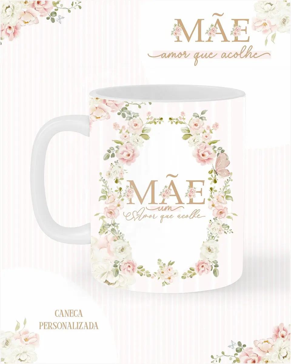Arquivo Digital Dia das Mães Caneca Personalizada 1