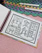 Arquivo Digital Livro de Colorir Praia, Leitura, Casa e Bichinhos - Thumbnail 7