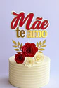 Arquivo de Corte Combo Topos de Bolo Dia das Mães - Thumbnail 8