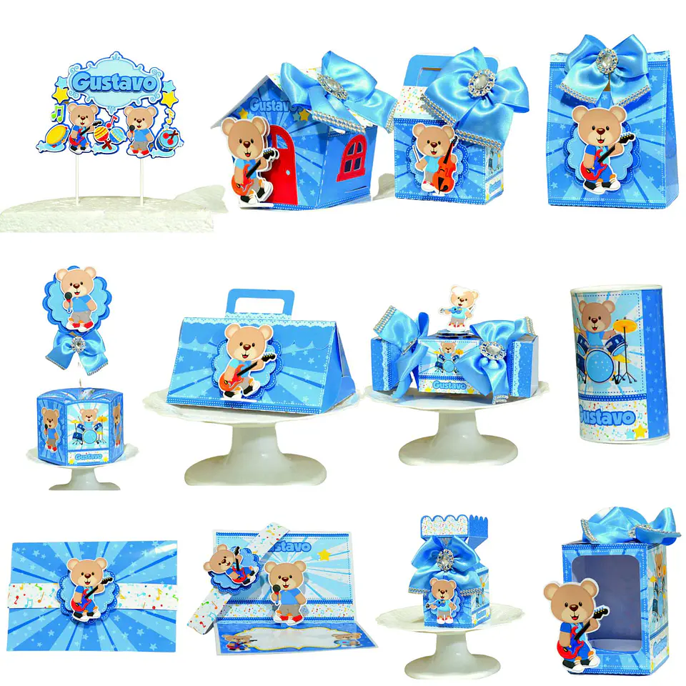 Arquivo de Corte Ursinho Pop Star 1