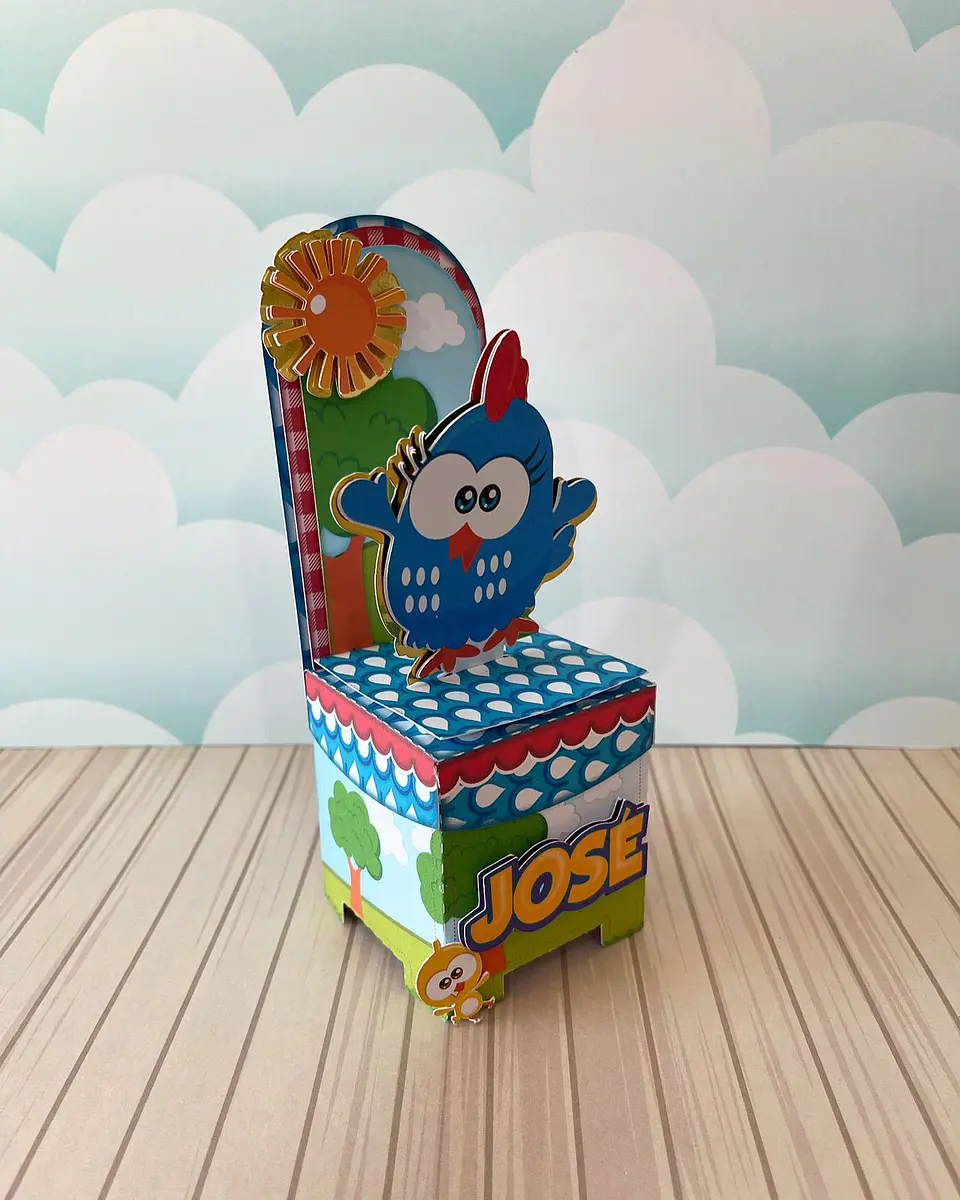 Arquivo de Corte Galinha Pintadinha 6