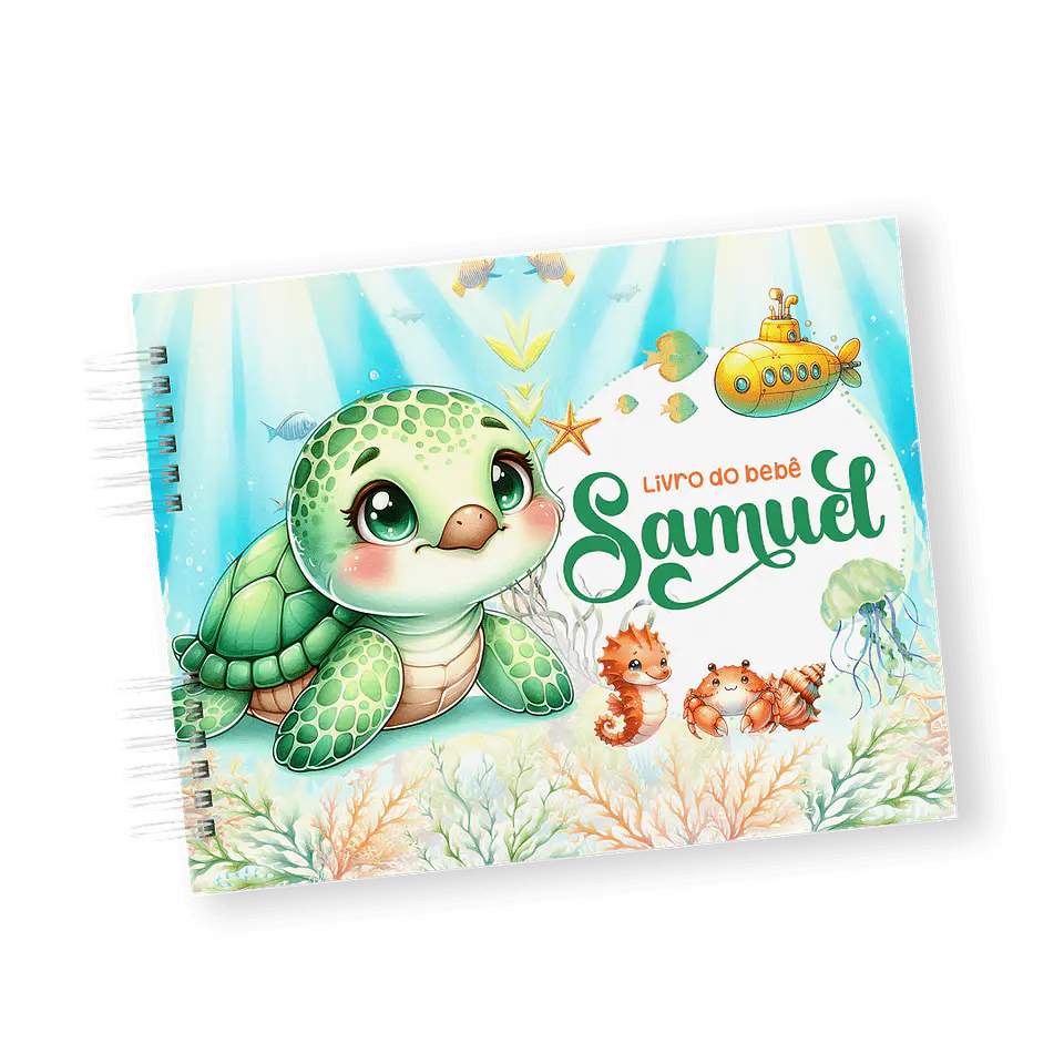 Arquivo Digital Pack Baby Fundo Do Mar Menino 4