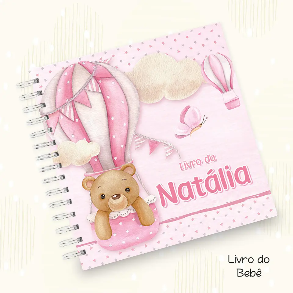 Arquivo Digital Pack Baby Ursinha No Balão 3