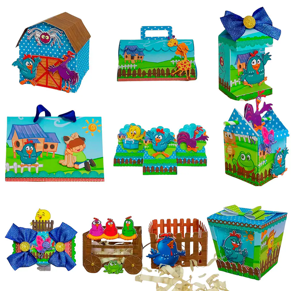 Arquivo de Corte Galinha Pintadinha 1