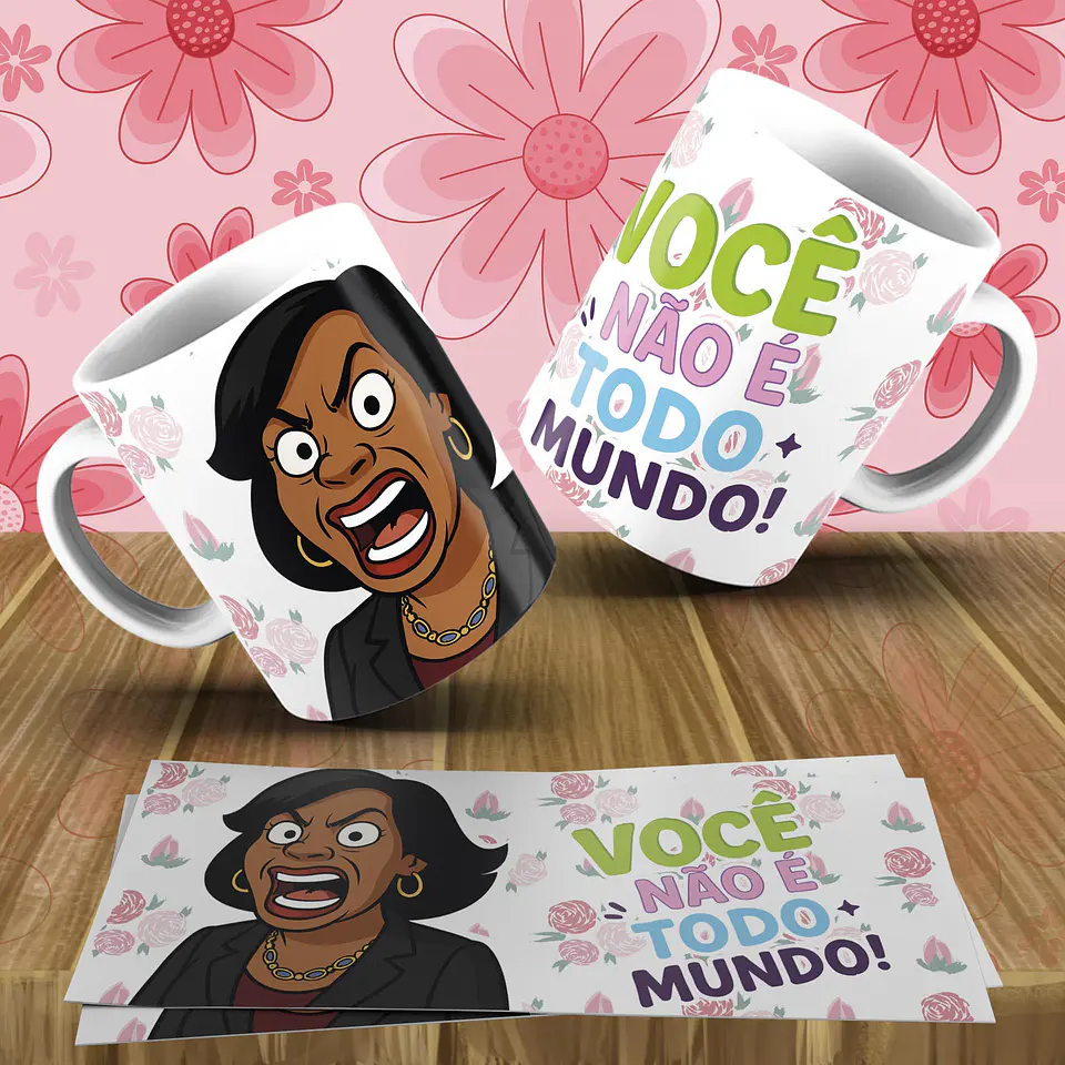 Arquivo Digital Sublimação Mãe é tudo igual 8