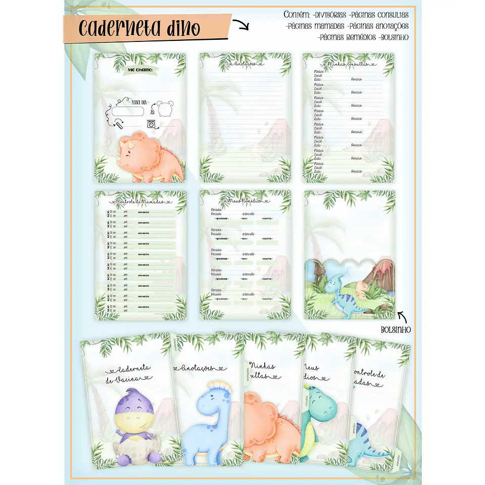 Arquivo Digital Caderneta Dino 2