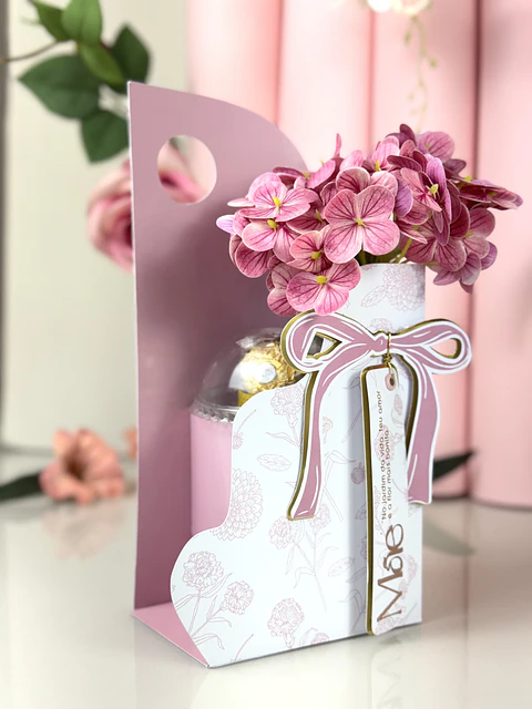 Arquivo de Corte Dia das Mães Bag Presenteável