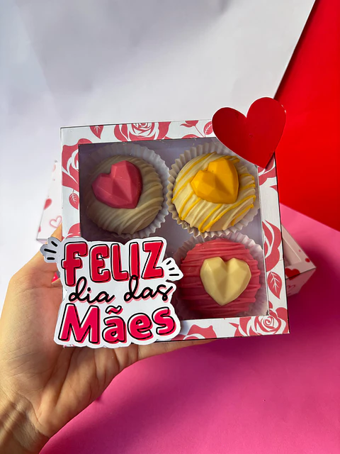 Arquivo Digital Dia das Mães e Namorados Caixas Donuts