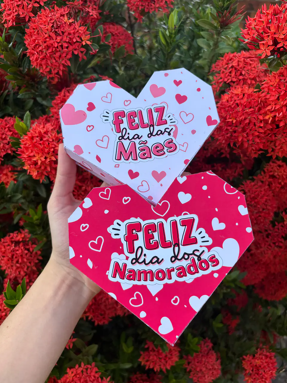 Arquivo Digital Dia das Mães e Namorados Caixa Coração 7