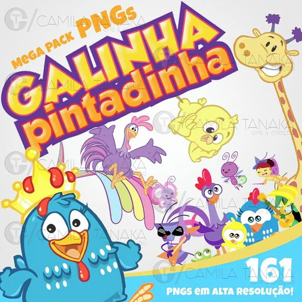 Kit Digital Galinha Pintadinha 1