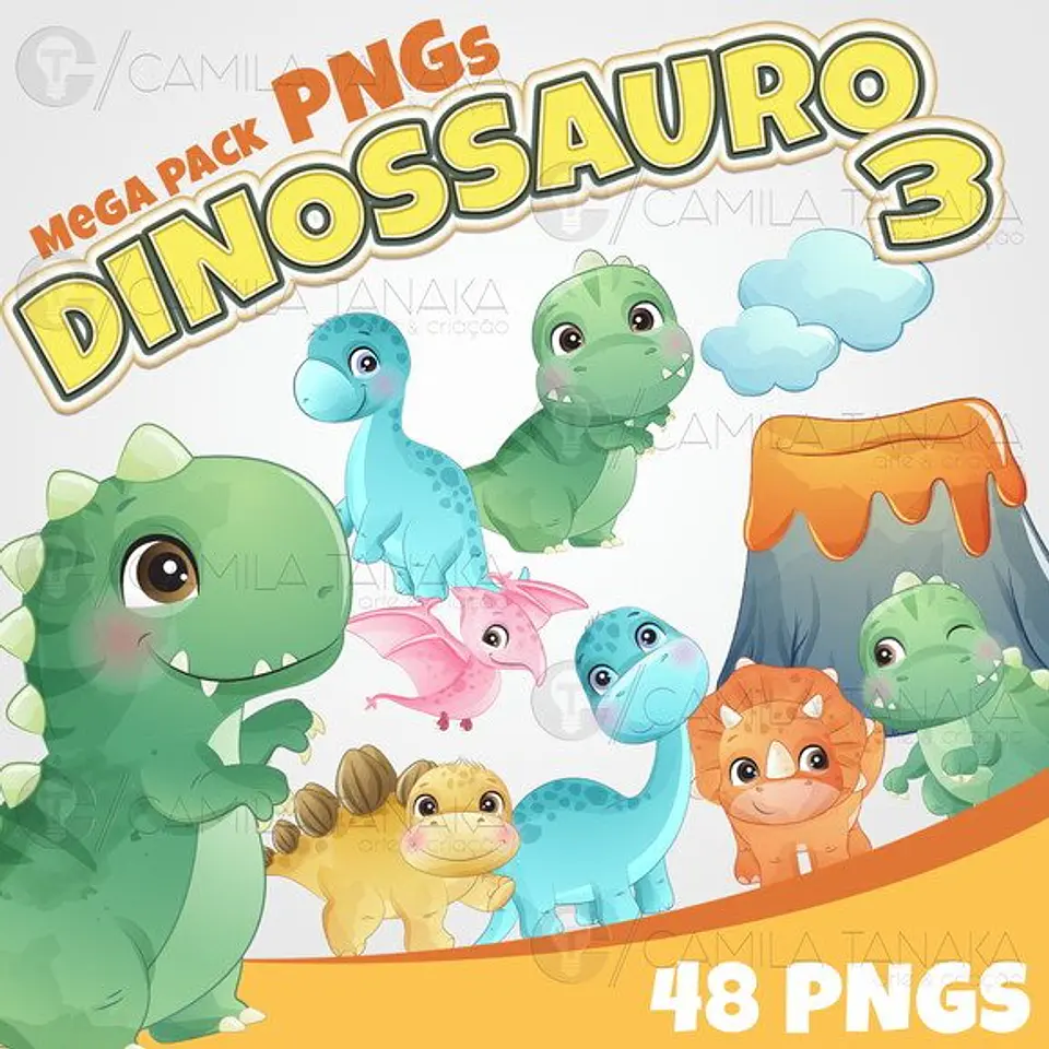 Kit Digital Dinossauro 1