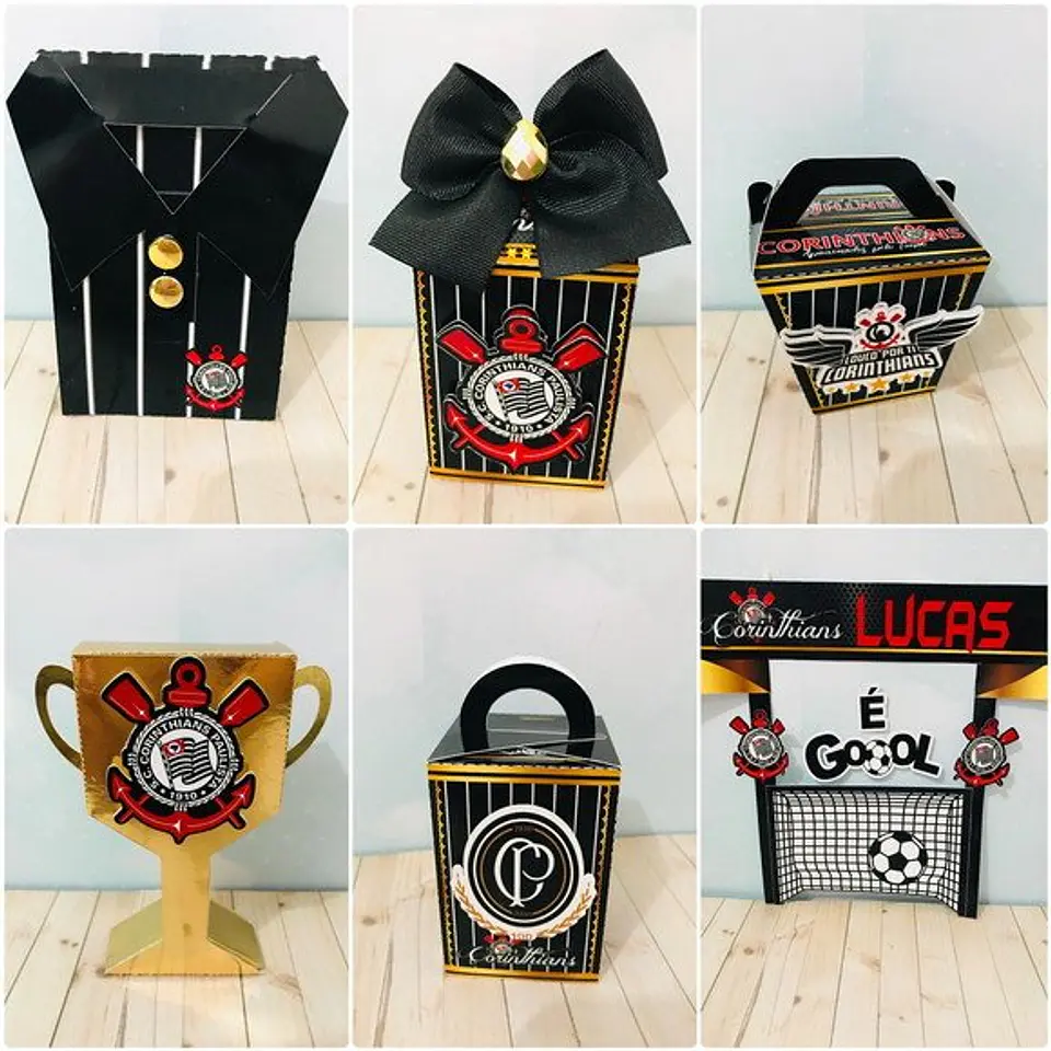 Arquivo de Corte Kit Time Corinthians 2