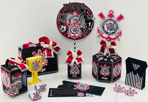 Arquivo de Corte Kit Time Corinthians