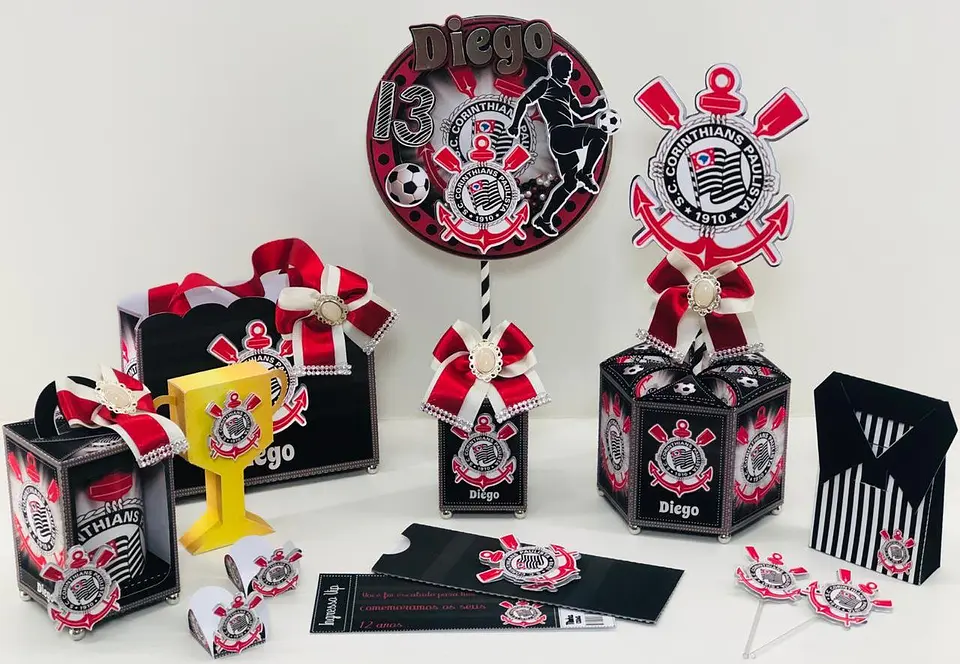 Arquivo de Corte Kit Time Corinthians 2
