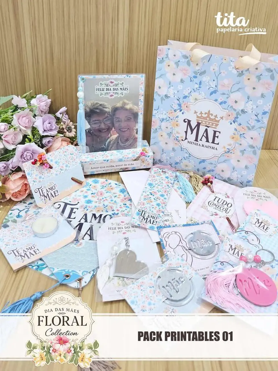 Arquivo de Corte Mães 2025 - Pack Printable 01 1