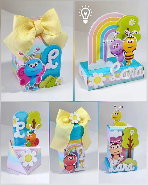Arquivo de Corte Kit Festa Bichikids