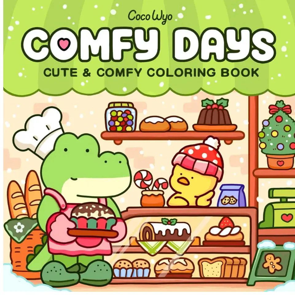 Arquivo Digital Livro de Colorir Dias Confortáveis 1
