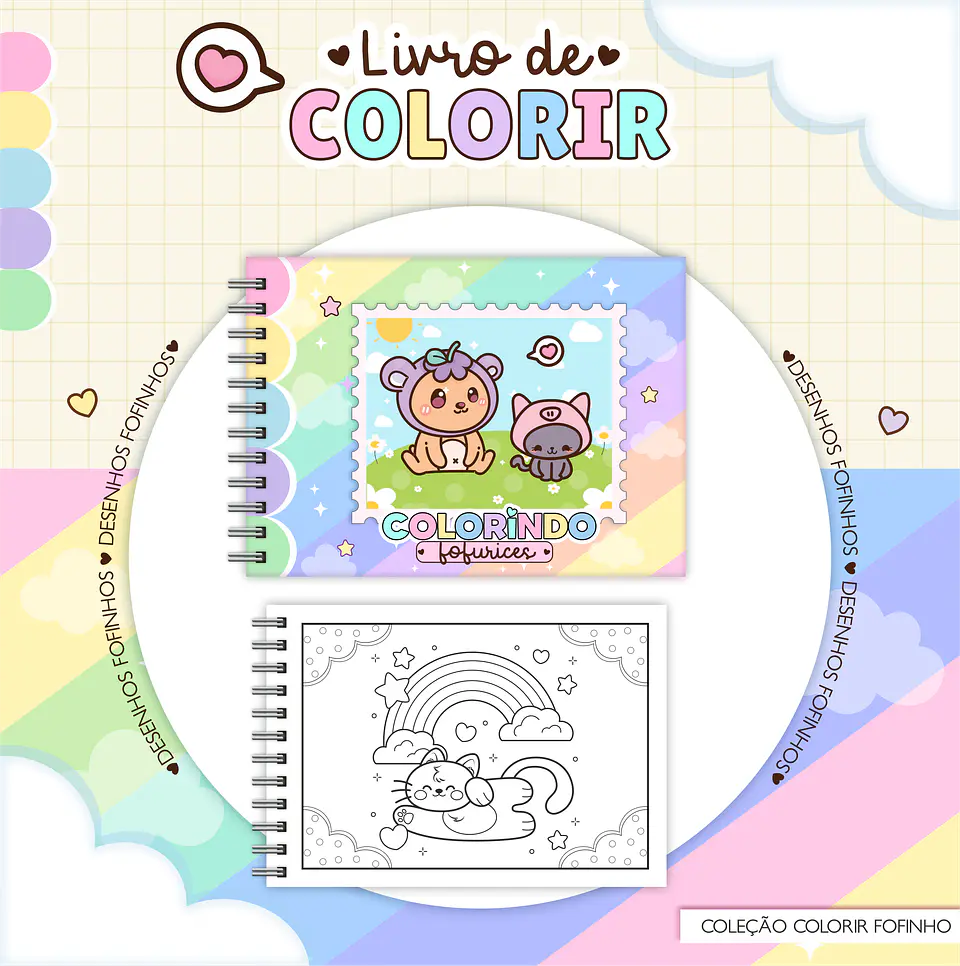 Arquivo Digital Livro de Colorir Fofinho 2