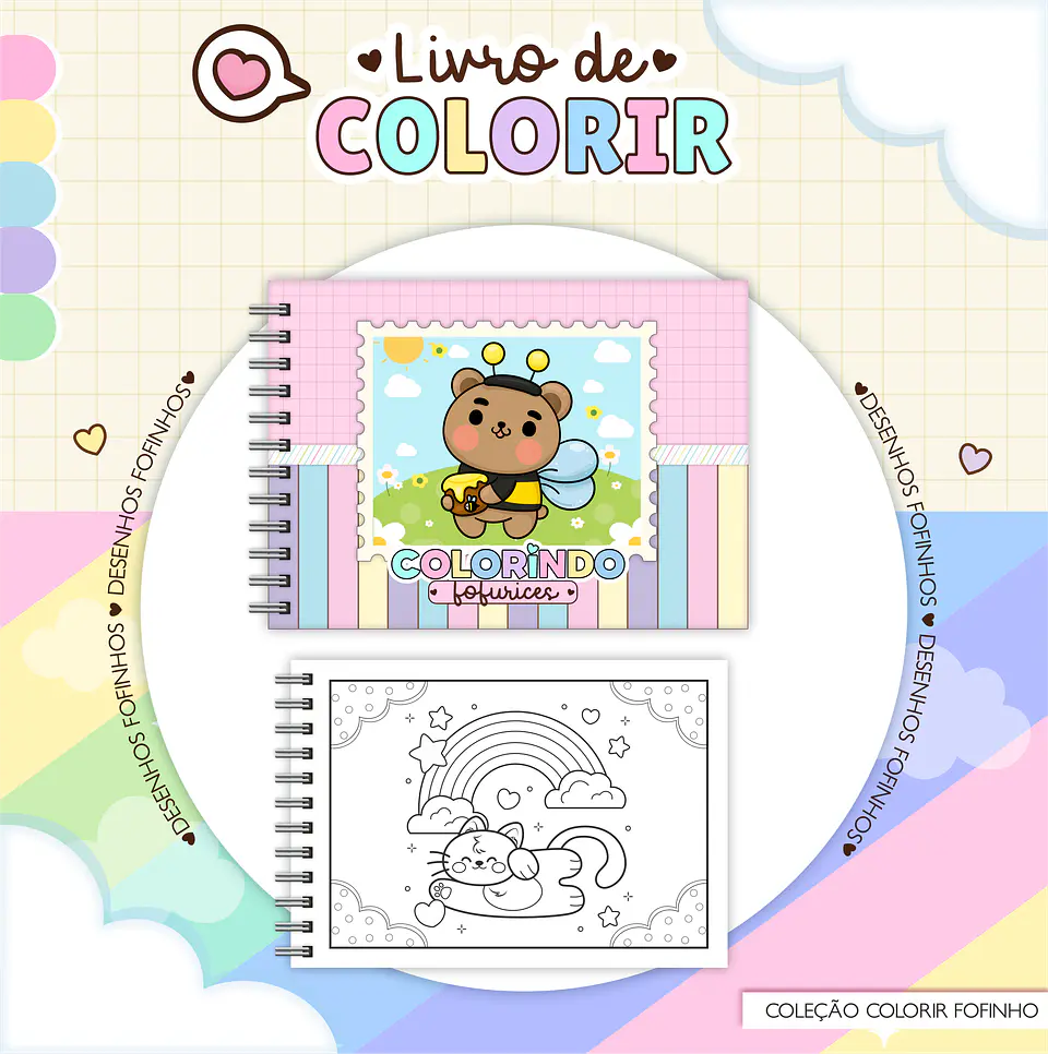 Arquivo Digital Livro de Colorir Fofinho 3