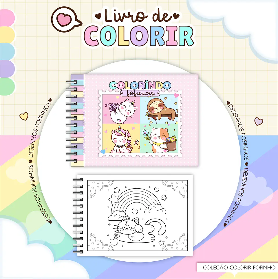 Arquivo Digital Livro de Colorir Fofinho 4