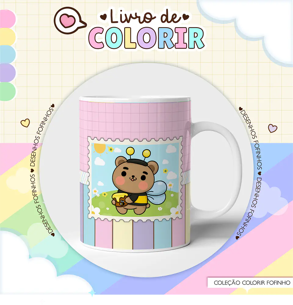 Arquivo Digital Livro de Colorir Fofinho 7