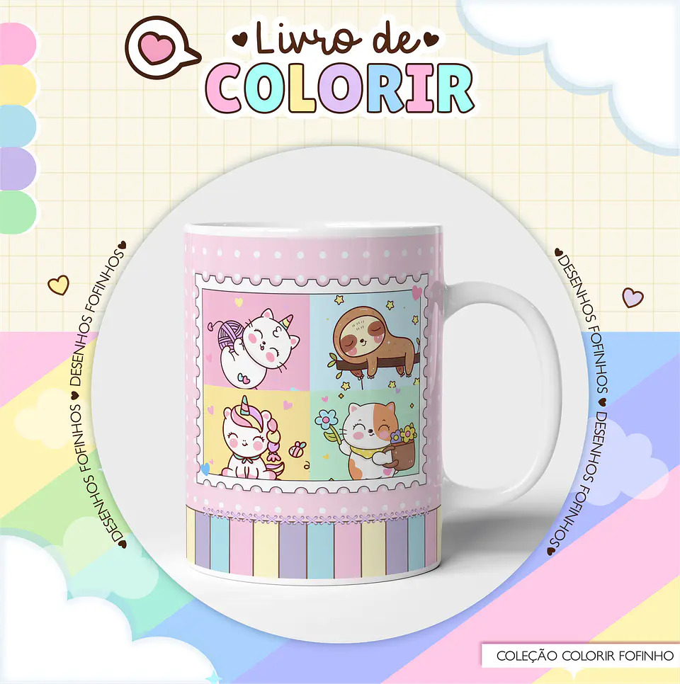 Arquivo Digital Livro de Colorir Fofinho 9