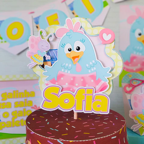 Arquivo de Corte Galinha Pintadinha