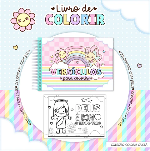 Arquivo Digital Livro de Colorir Versiculos