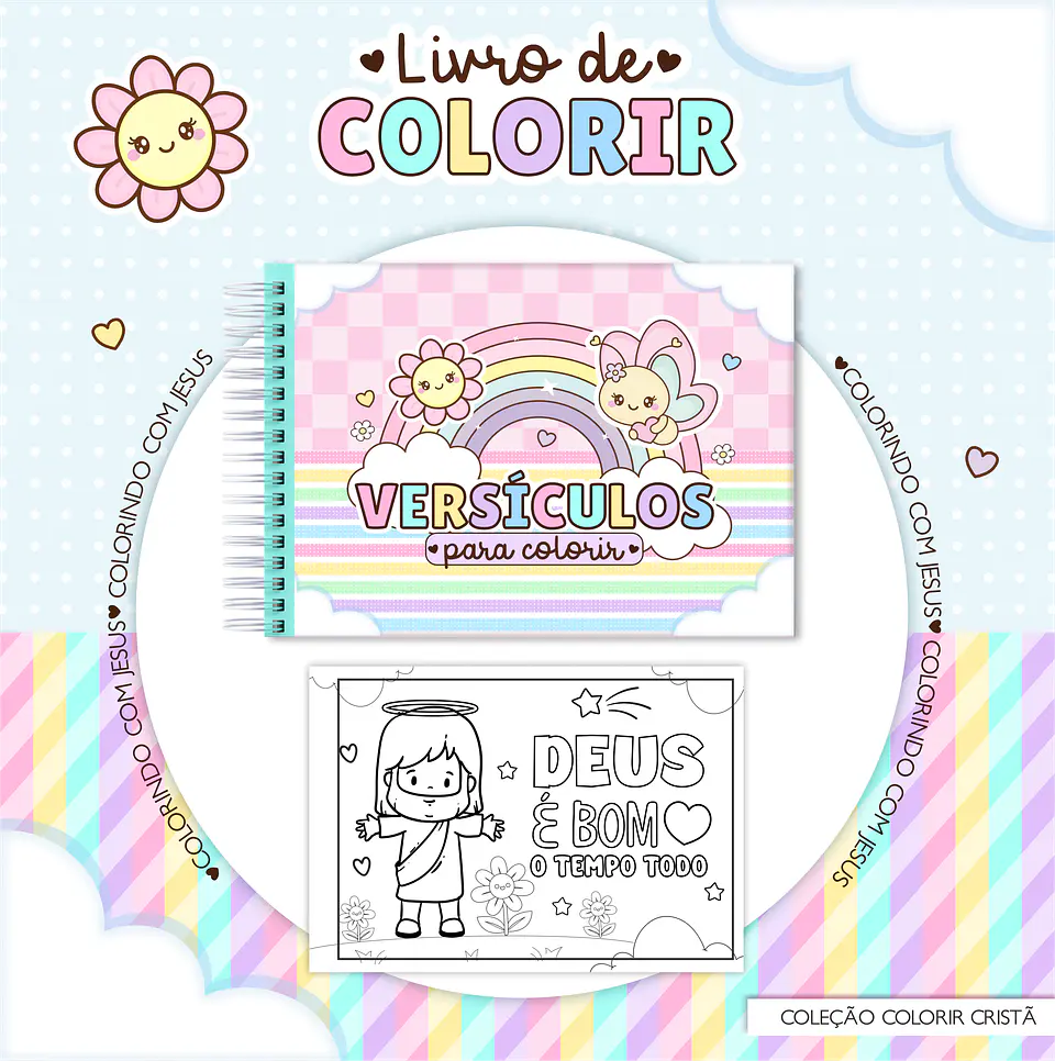 Arquivo Digital Livro de Colorir Versiculos 1