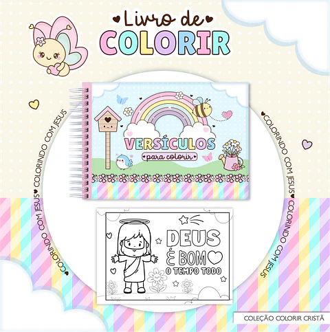 Arquivo Digital Livro de Colorir Versiculos