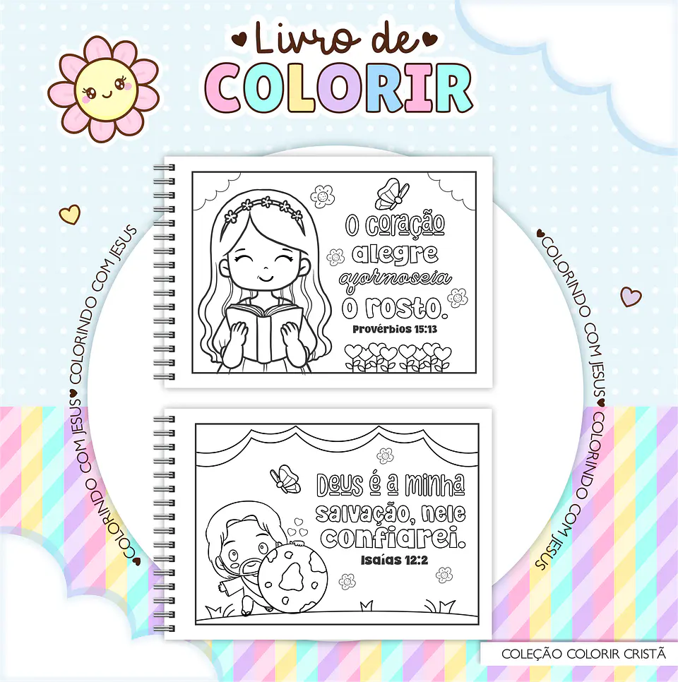 Arquivo Digital Livro de Colorir Versiculos 4