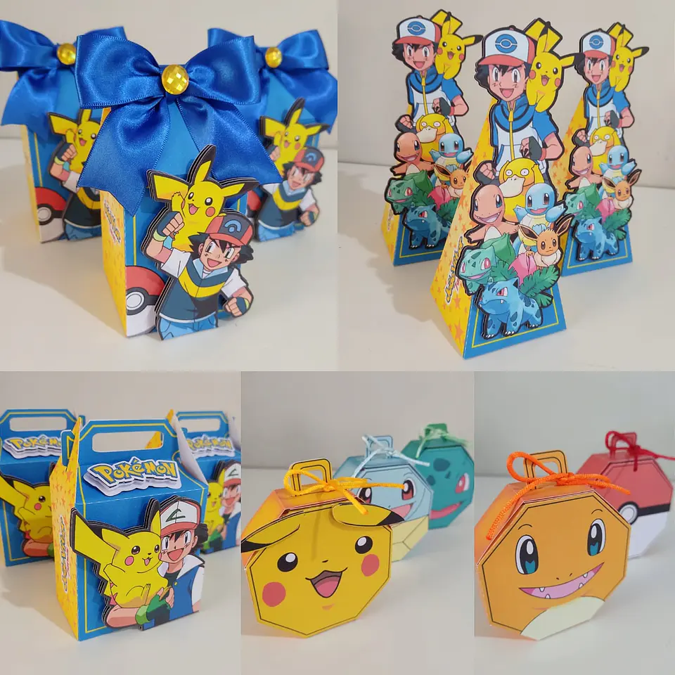 Arquivo de Corte Kit Festa Pokemon 1