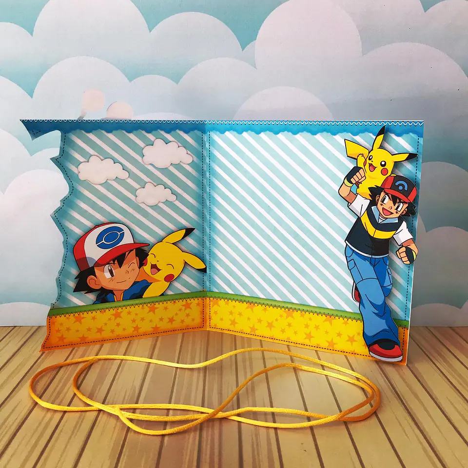 Arquivo de Corte Kit Festa Pokemon 4