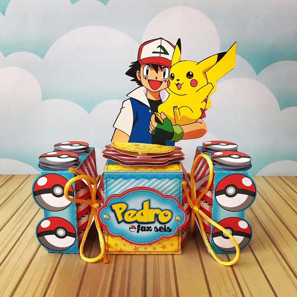 Arquivo de Corte Kit Festa Pokemon 8