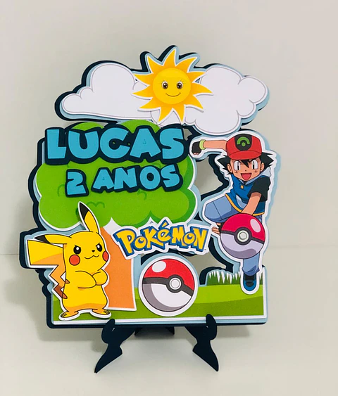 Arquivo de Corte Kit Festa Pokemon