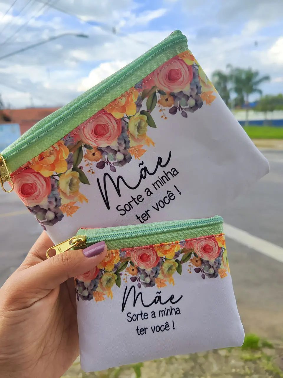 Arquivo Digital Sublimação Dia das Mães Necessaire + Porta Moeda 5