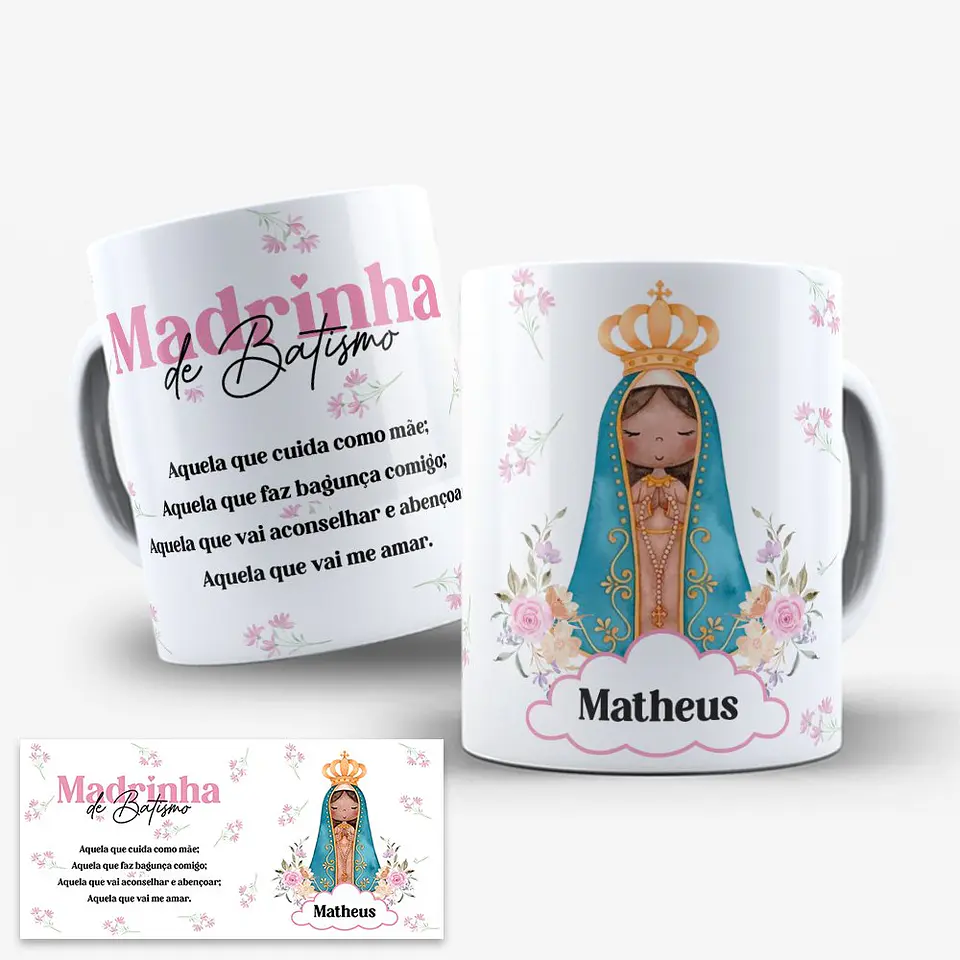 Arquivo Digital Caneca Dindo Nossa Senhora Aparecida 2
