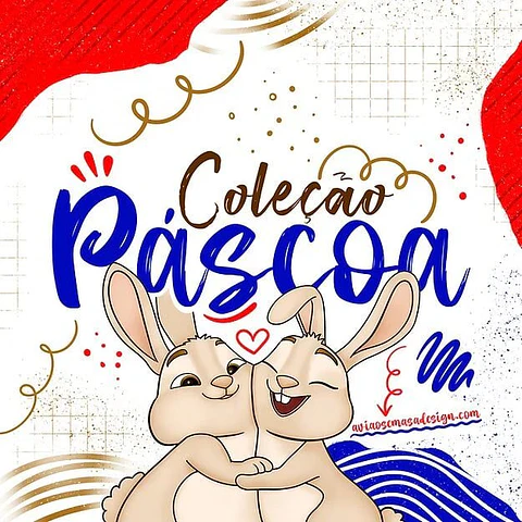 Arquivo Digital Coleção Canecas Pascoa 2025