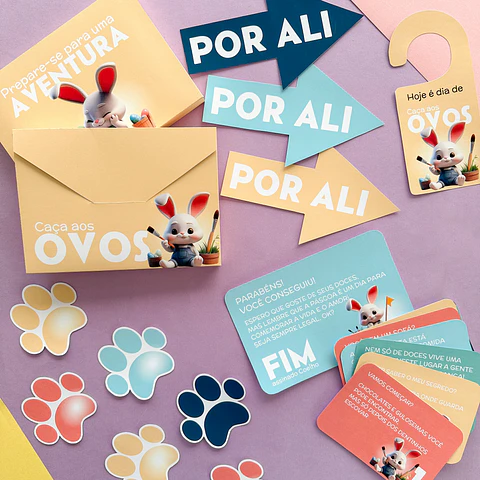 Arquivo de Corte Páscoa Caça aos Ovos