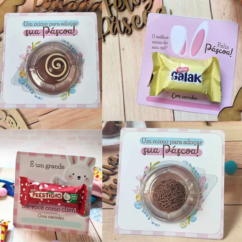 Arquivo de Corte Card Doces Páscoa 2