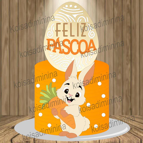 Arquivo de Corte Topo de Bolo Páscoa