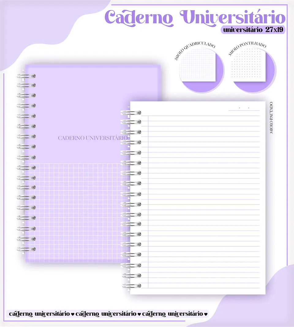 Arquivo Digital Combo Caderno Universitário 4