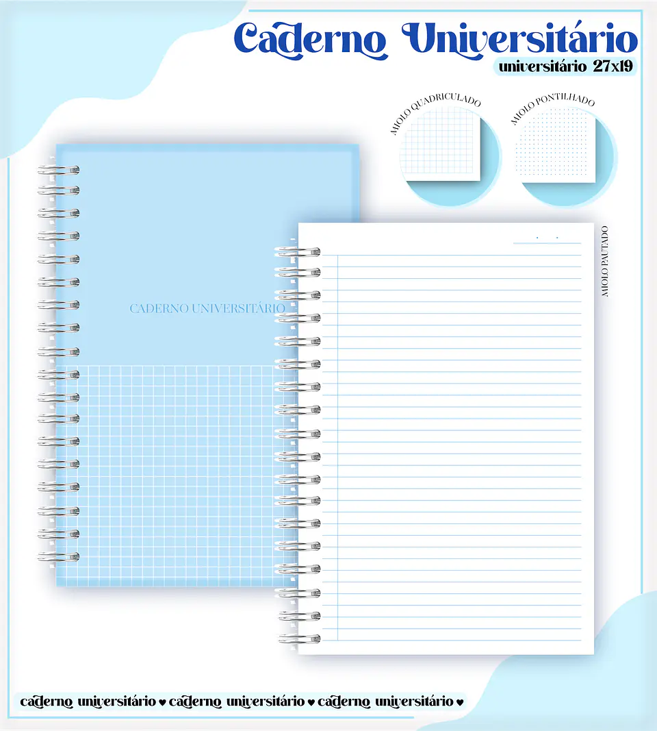 Arquivo Digital Combo Caderno Universitário 5