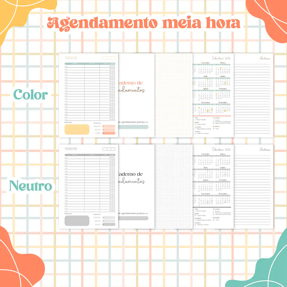 Arquivo Digital Caderno de Agendamentos Permanente 3